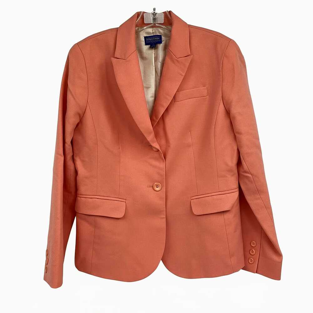 Pendleton Pink 100% Wool Blazer | Women’s Regular Size 8